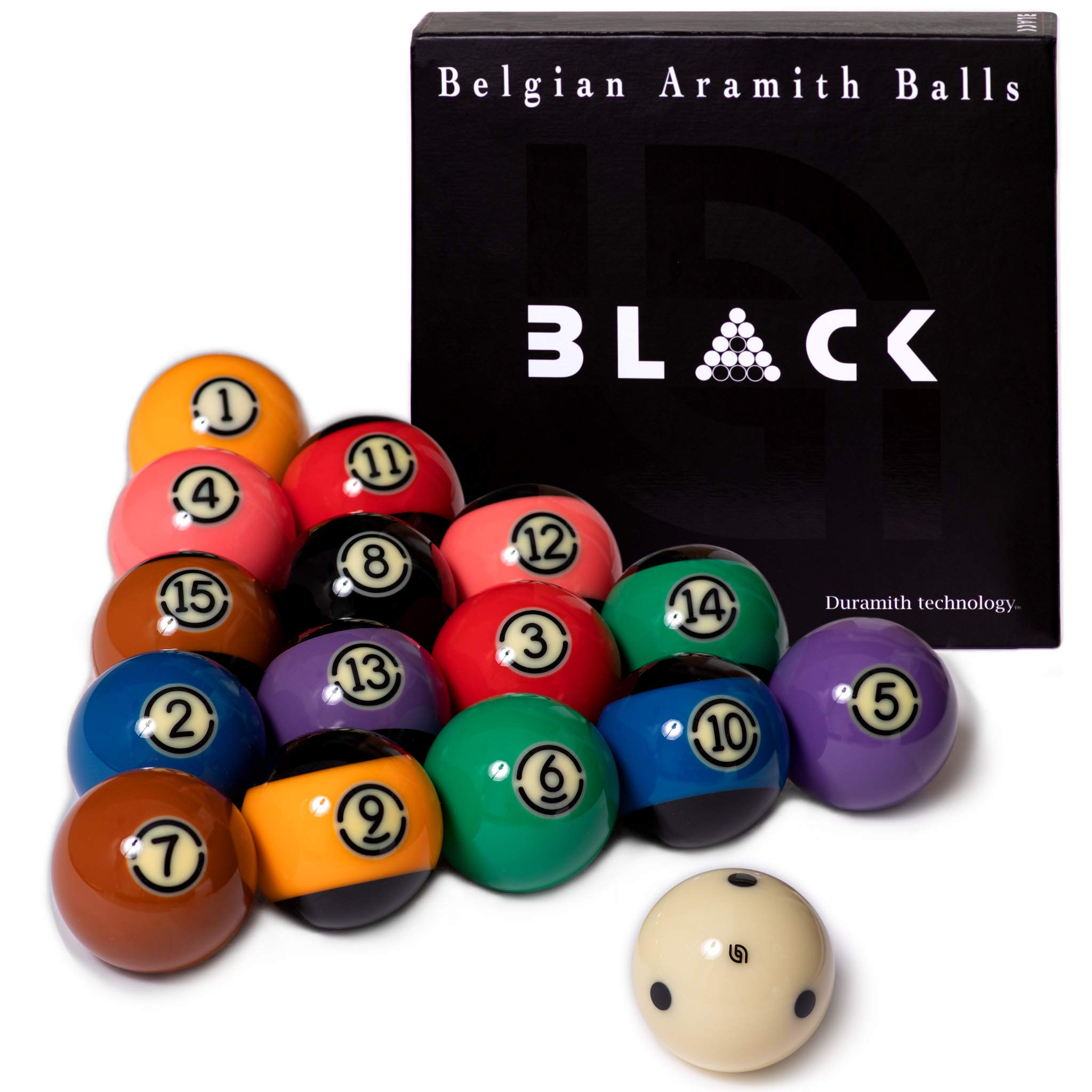 Super Aramith BLACK EDITION TV Pool Balls